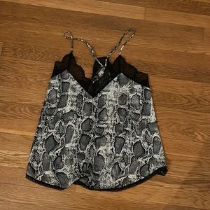 Snakeprint Cami